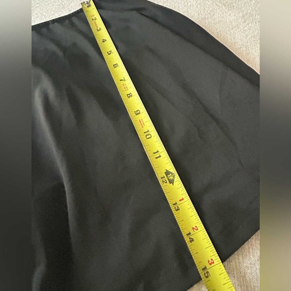 Black Circle Skater Style Skort Swaying Movement Size Large - Picture 6 of 8